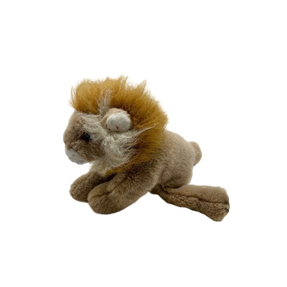 Vintage TY Classics Sahara Lion Beanie Buddy 10” Plush 1997 - Picture 3 of 7